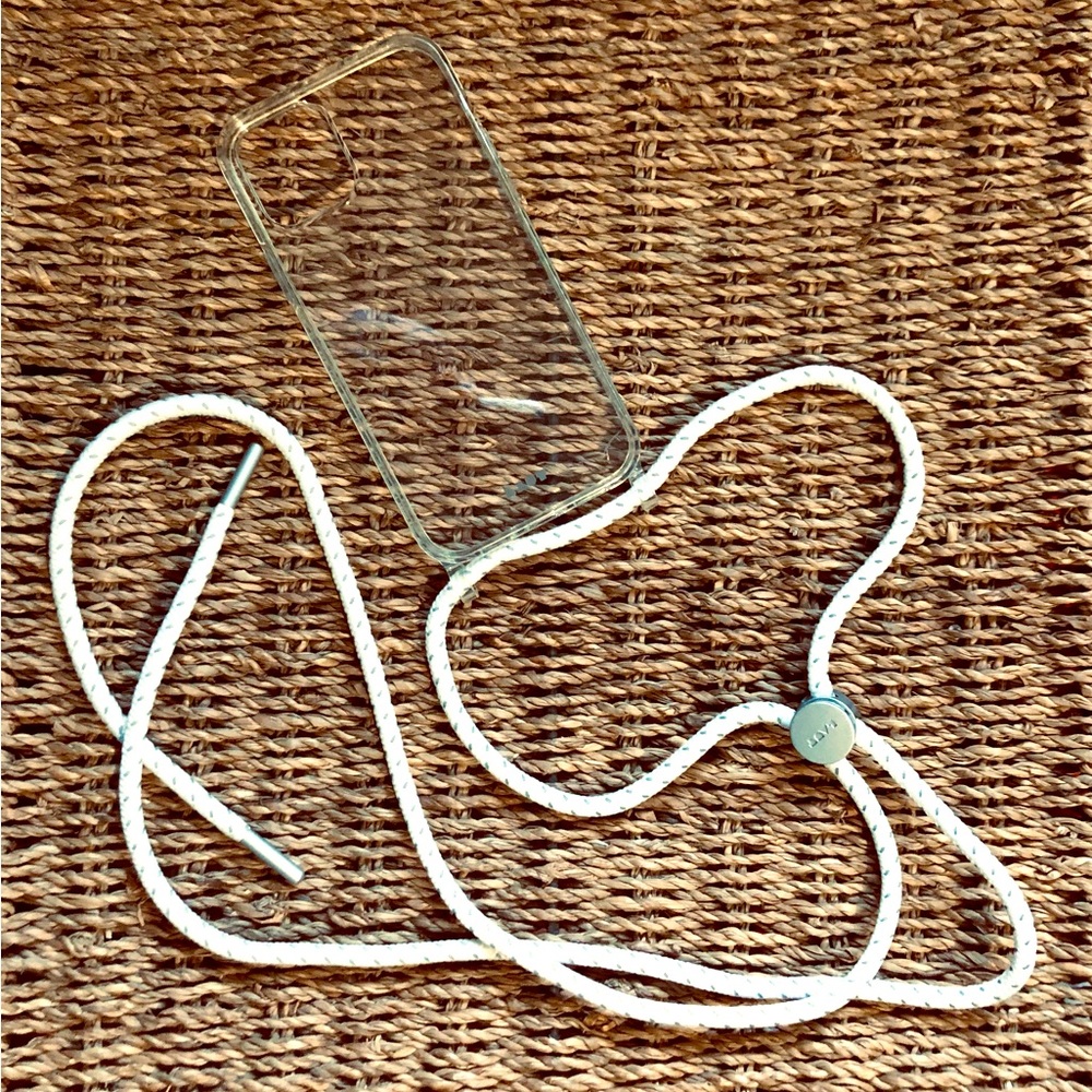 IPhone X Cell Phone Case with Lanyard